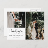 Le Merci mariage fantasque | Carte postale Deux ph (Devant / Derrière)