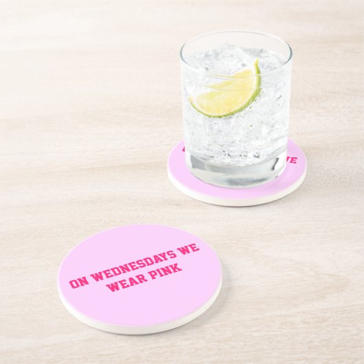 Le mercredi nous utilisons les dessous de verre (Côté)