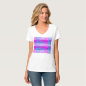 Le message n'est pas clair sur un T-Shirt à manche (Devant entier)