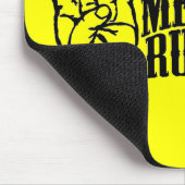 Le métal jaune ordonne le tapis de souris (Coin)