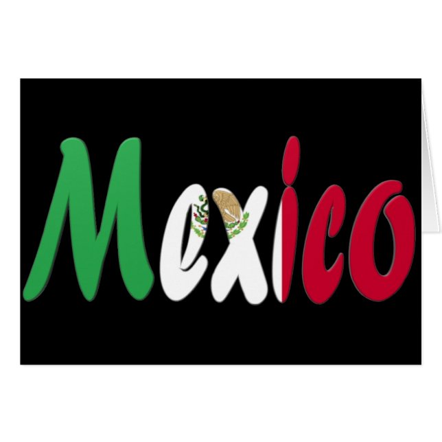 Le Mexique (Devant horizontal)