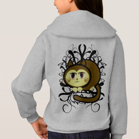 Le miaou du chat avec des perles (Dos)