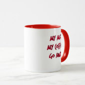 Le mien ! Mug 11 oz Ringer (Devant droit)