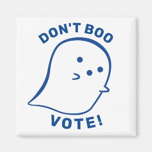 Le mignon fantôme ne bouge pas, votez ! Magnet