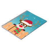 Le mignon Rudolph Le renne du nez rouge | CARNET (Côté gauche)