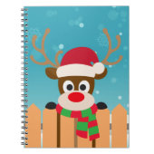 Le mignon Rudolph Le renne du nez rouge | CARNET (Devant)