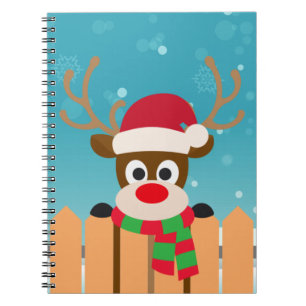 Le mignon Rudolph Le renne du nez rouge   CARNET