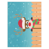 Le mignon Rudolph Le renne du nez rouge | Nappe (Devant)