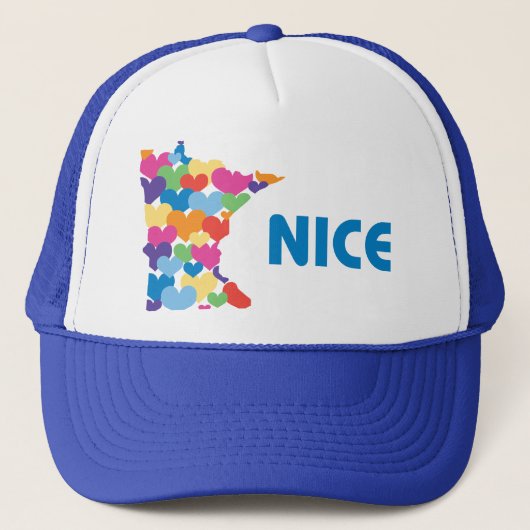 Le Minnesota Nice avec le casquette de coeur (Devant)