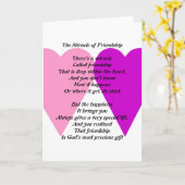 Le miracle de la carte de l'amitié (Fleur jaune)