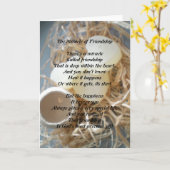 Le miracle de la carte de l'amitié (Fleur jaune)