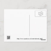 Le miracle de l'amitié poème carte postale (Dos)