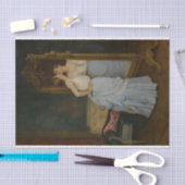 Le Miroir door Auguste Toulmouche Tissuepapier (Craft)