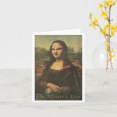 Le Moaner : Lisa - Carte pour notes (Fleur jaune)