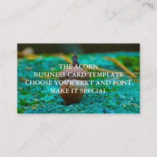 LE MODÈLE DE CARTE DE VISITE DE GLAND