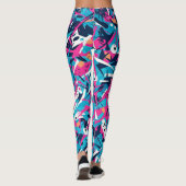 Le modèle de leggings de pleine longueur est de 5' (Dos)