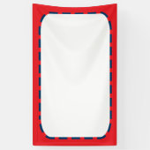 Le modèle fait sur commande de la BANNIÈRE (Vertical)