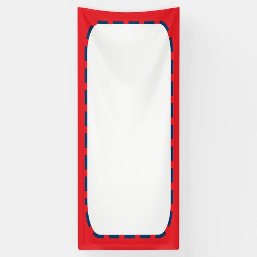 Le modèle fait sur commande de la BANNIÈRE (Vertical)