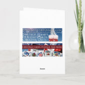 Le Modèle photo du Globe des neiges de Noël Blank  (Dos)