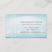 le moder allume le carte de visite de cercles de (Dos)