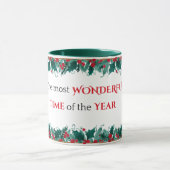 Le moment le plus merveilleux de l'année Mug de No (Centre)