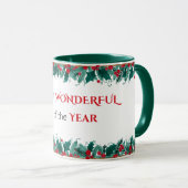 Le moment le plus merveilleux de l'année Mug de No (Devant droit)