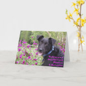 Le monarque souhaite la carte (Fleur jaune)