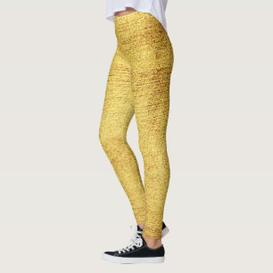 Le monde doré des leggings brillants modernes