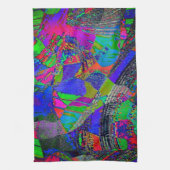 "Le monde d'un point de vue d'ange" Serviettes de  (Vertical)