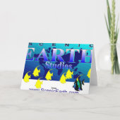 Le Monde Entier Dans Ses Mains Carte De Voeux (Dos)