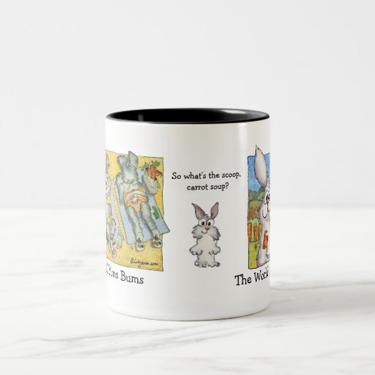 Le monde est ma carotte personnalisée Mug (Centre)
