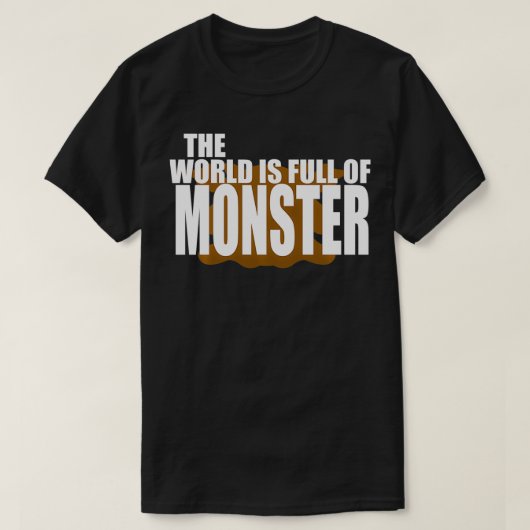 Le Monde Est Plein De Monster Pullover (Design devant)