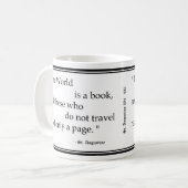 Le "monde est tasse d'un livre… " (Devant gauche)