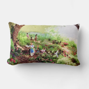 LE MONDE EST UN Oreiller À JEU DE CERCLE