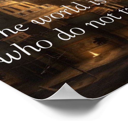 Le monde est une affiche du livre (Coin)