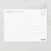 Le monde est une carte postale (Dos)