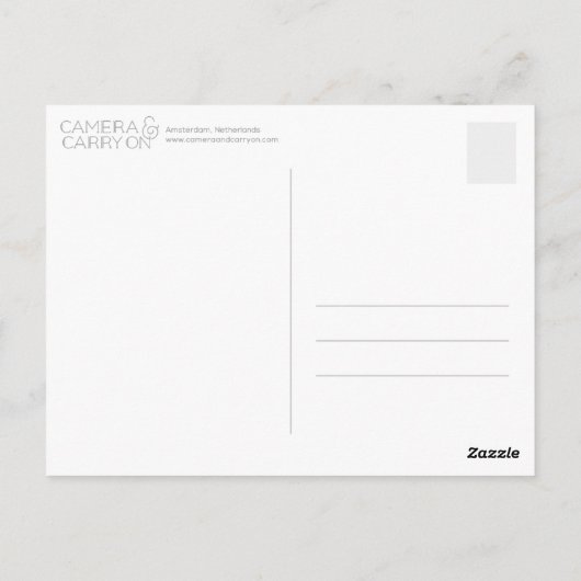 Le monde est une carte postale (Dos)