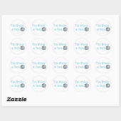 Le monde est votre Oyster Stickers (Feuille)