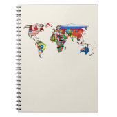 Le monde marque le carnet de carte (Devant)