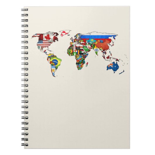 Le monde marque le carnet de carte (Devant)