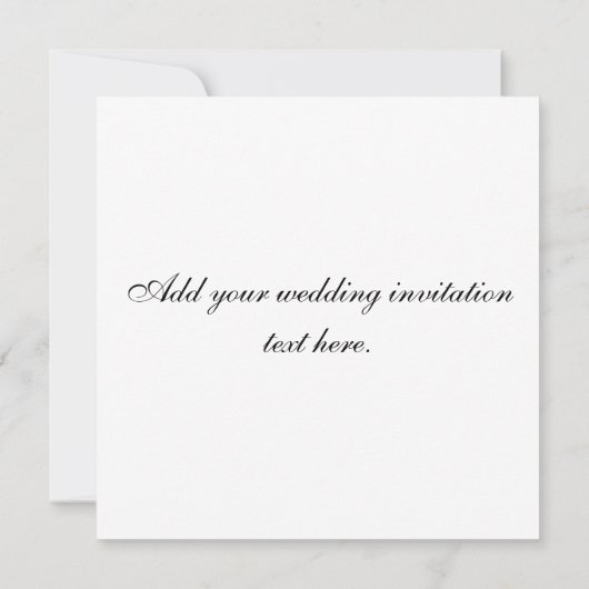 Le monogramme de faire-part de mariage appelle la (Dos)