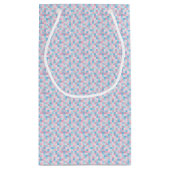 Le monogramme rose et le bleu ajuste le petit sac (Dos)