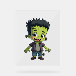 Le Monstre de Frankenstein - Caricature d'Hallowee