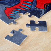 "Le Monstre de Tonnerre" Puzzle (Côté)