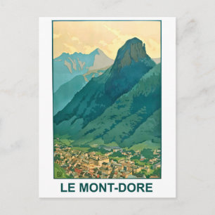 Le Mont-Dore, Auvergne-Rhône Alpen, Frankrijk Briefkaart