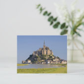 Le Mont Saint Michel in de regio Le Mont Briefkaart (Staand voorkant)
