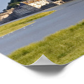 Le Mont Saint Michel in de regio Le Mont Poster (Hoek)