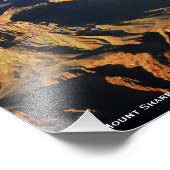 Le mont Sharp sur la planète Mars Photo (Coin)