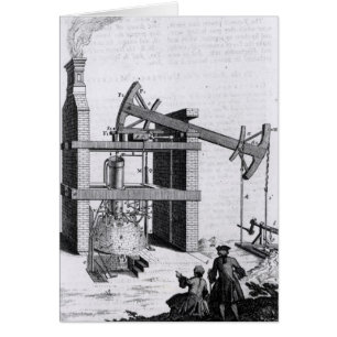 Le moteur pour soulever l'eau par le feu