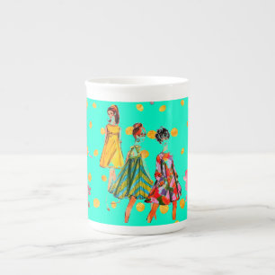 Le Motif Cousu De La Mug Chinoise